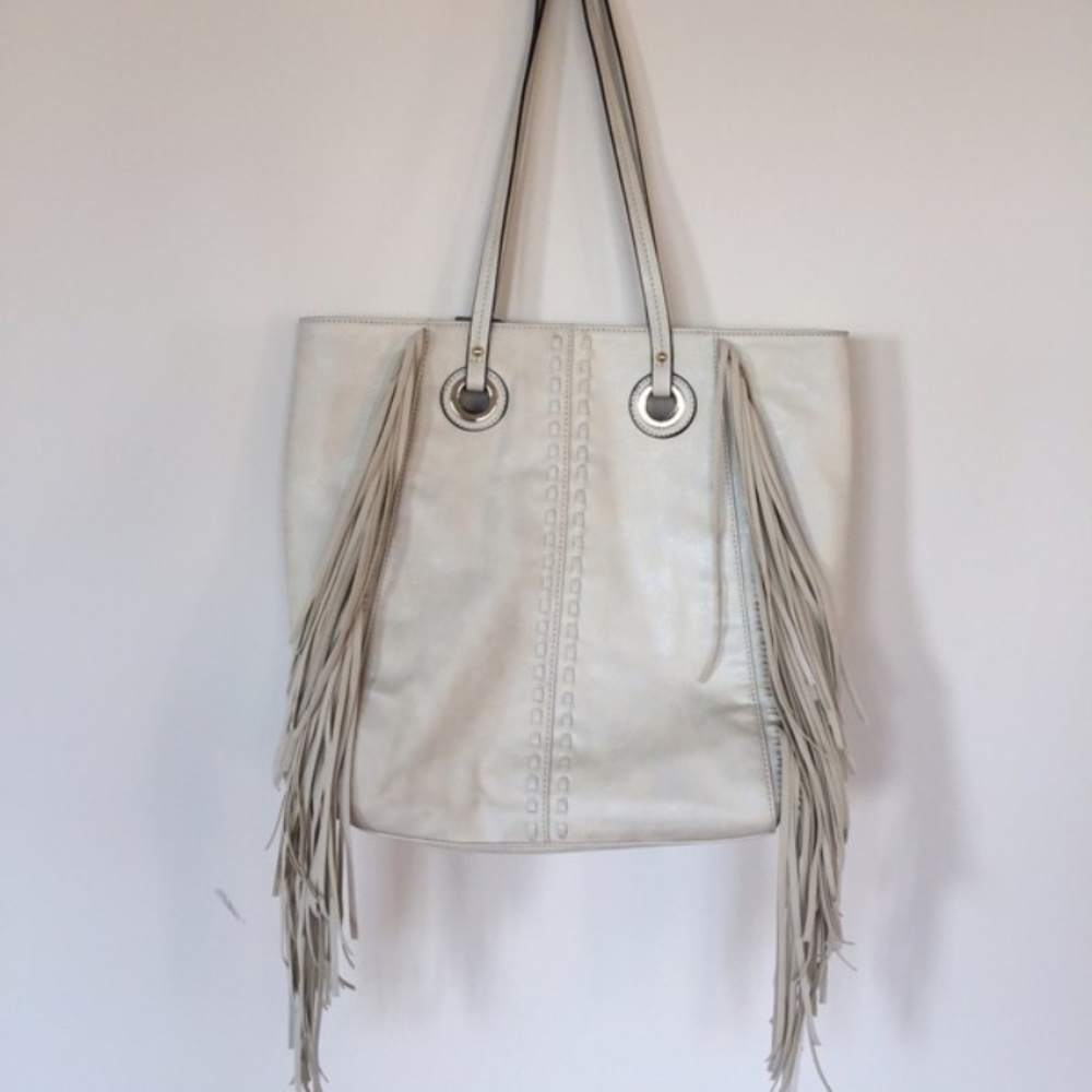 New with tags. Fringe tote bag.